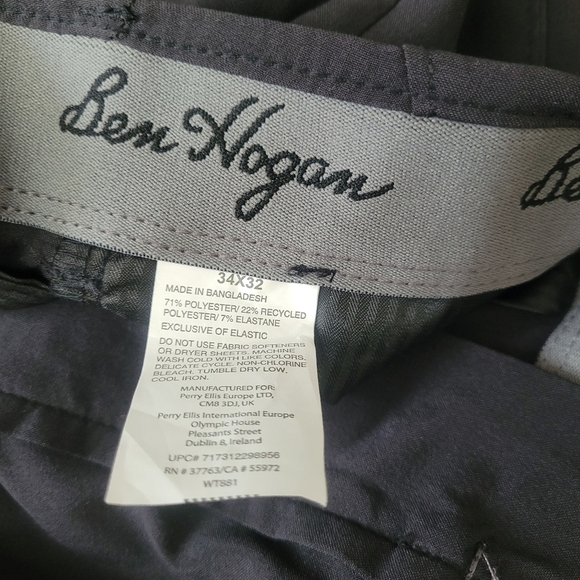 Ben Hogan - Men Golf Pants - Size 34x32 - Picture 7 of 7
